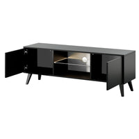 TV staliukas SAVONI, juodas, 140 cm