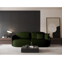 Sofa-lova EAMON realioje aplinkoje, žalia