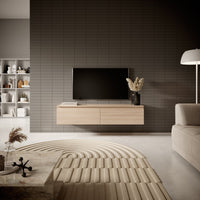 TV staliukas SENEY, ąžuolo, 140 cm
