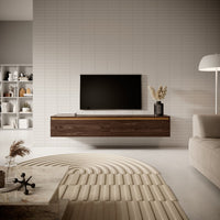 TV staliukas SENEY, riešuto, 175 cm