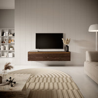 TV staliukas SENEY, riešuto, 140 cm