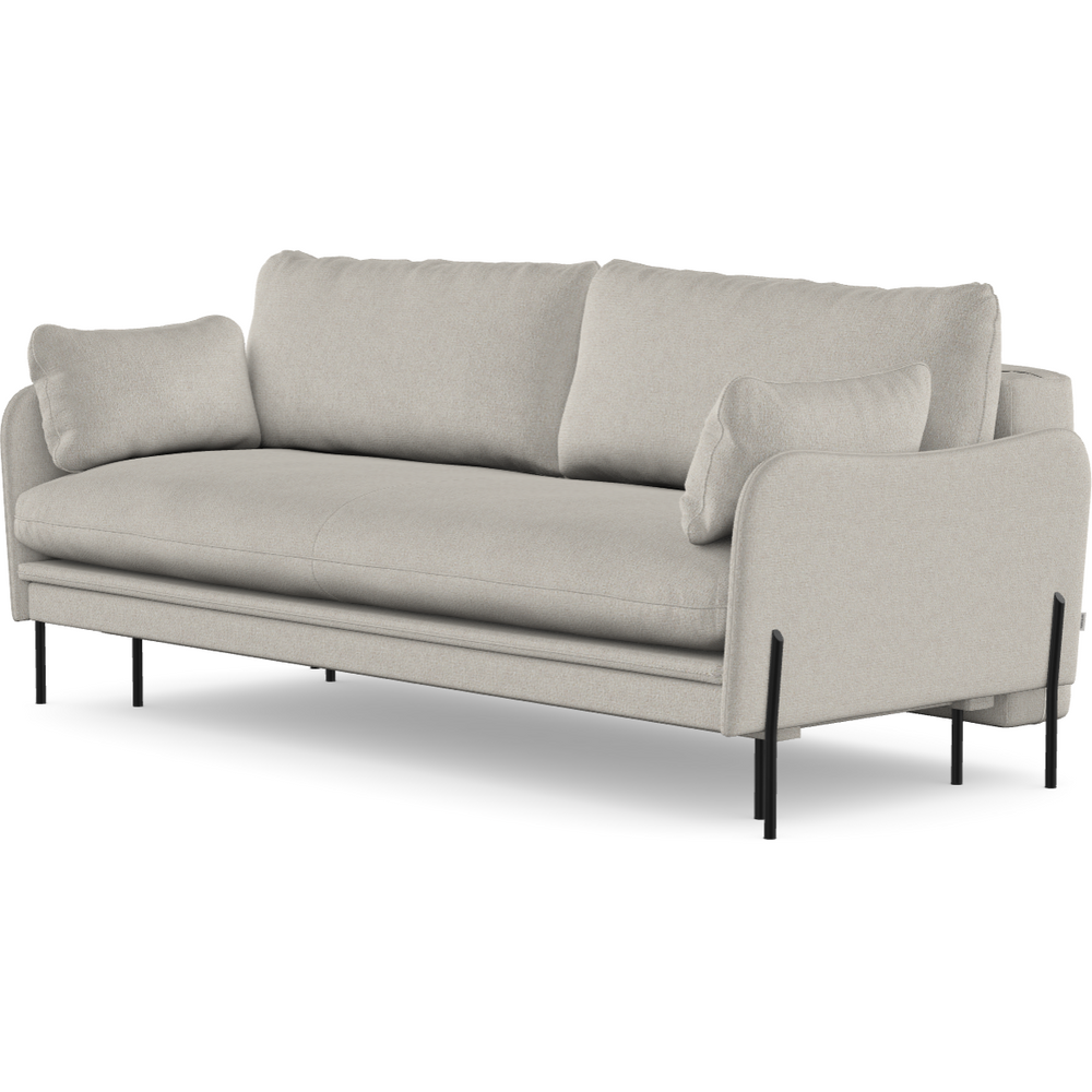 3 vietų sofa lova DONNIE, shell spalva