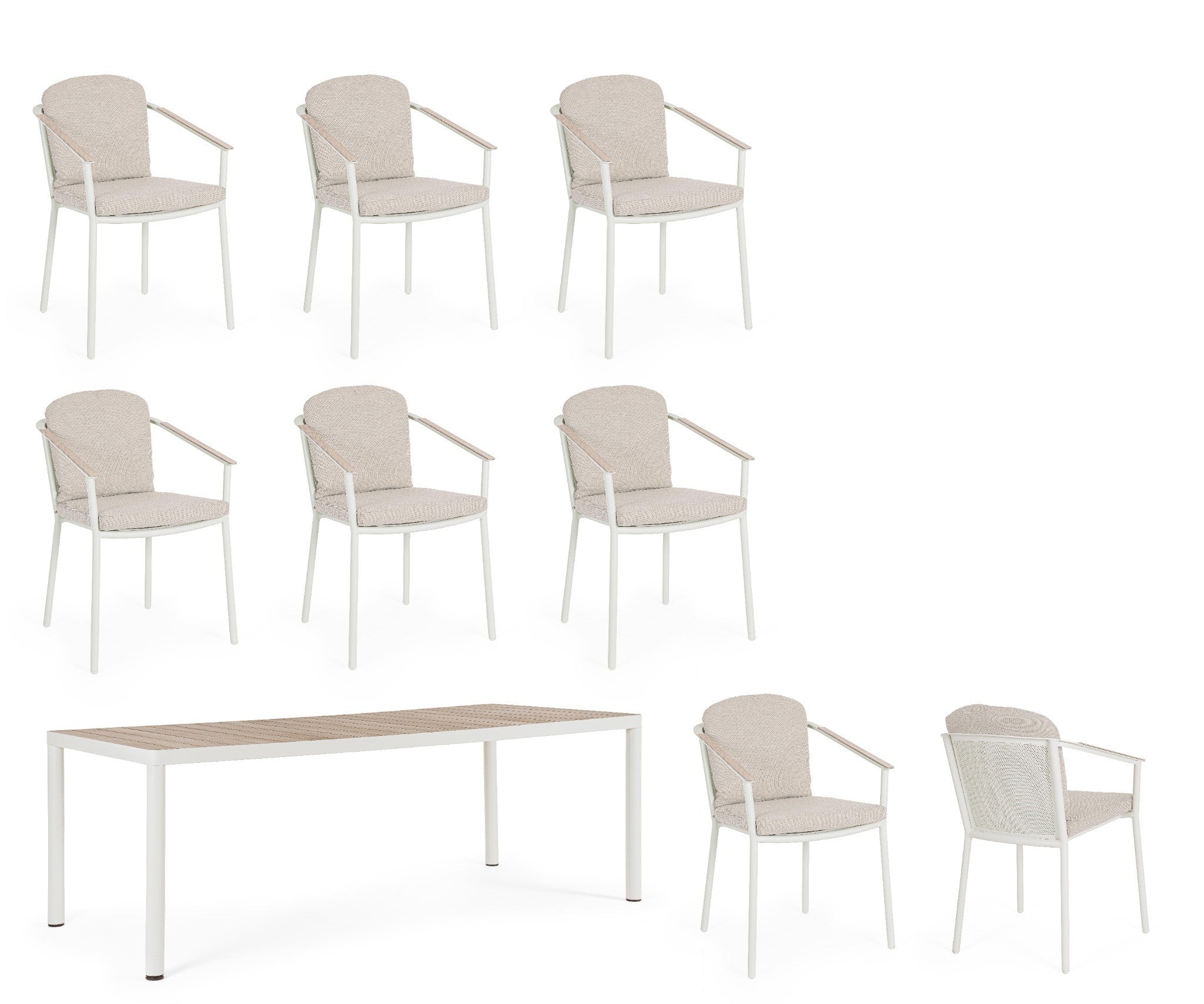 Lauko valgomojo komplektas ULISES VAPOR