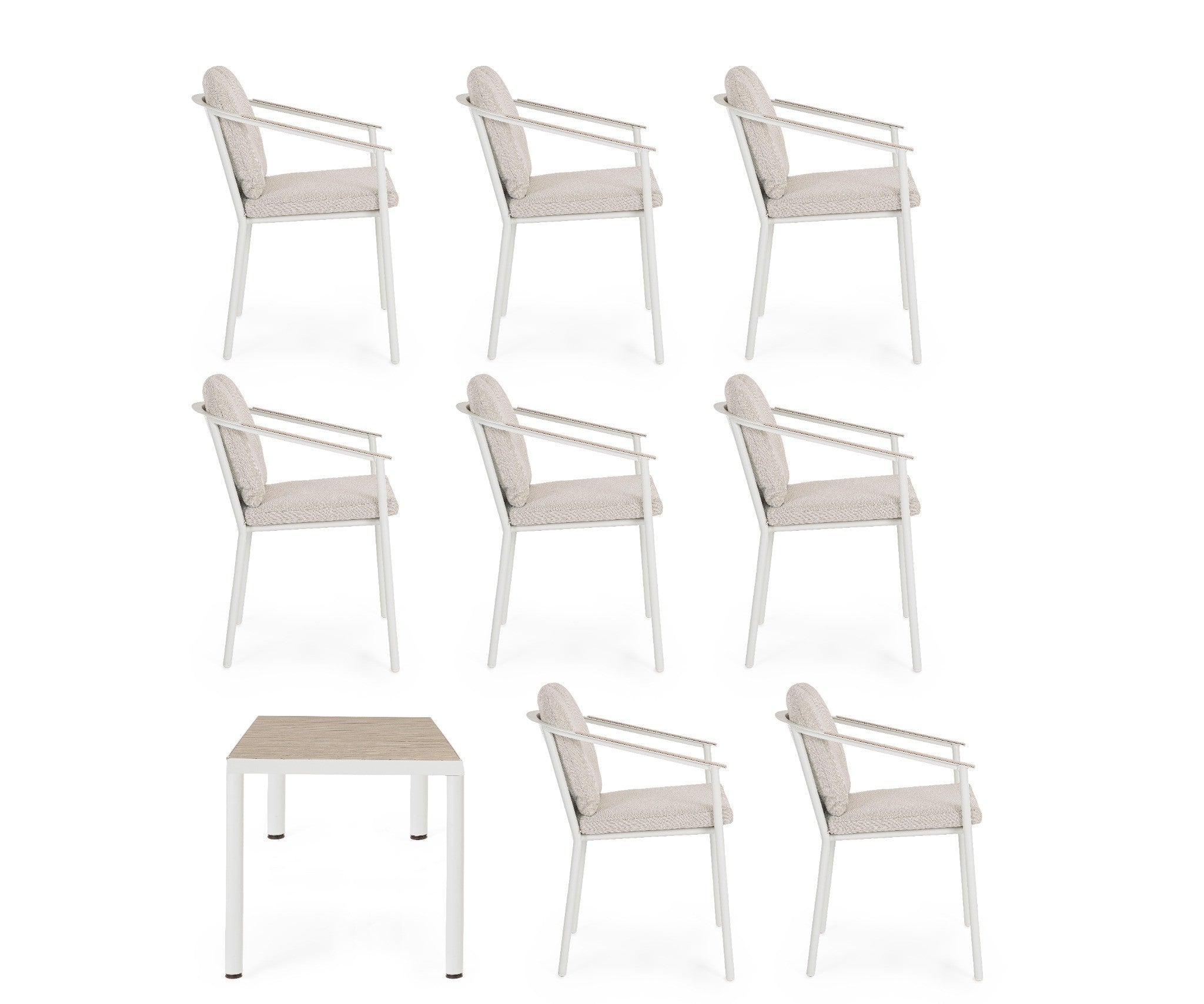 Lauko valgomojo komplektas ULISES VAPOR