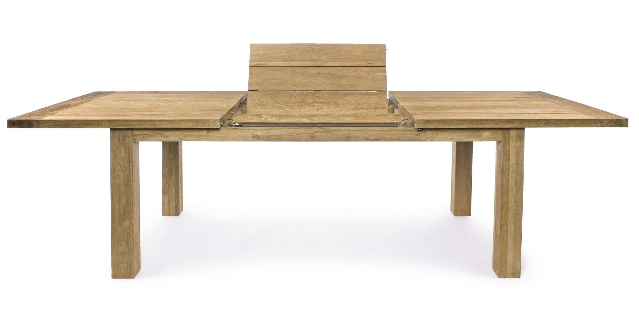 Išskleidžiamas lauko stalas BOUNTY, 180–250 cm, perdirbtas tikmedis
