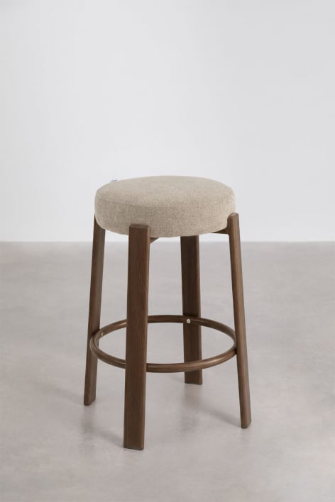 Dining chair KOROORO with armrests, upholstered