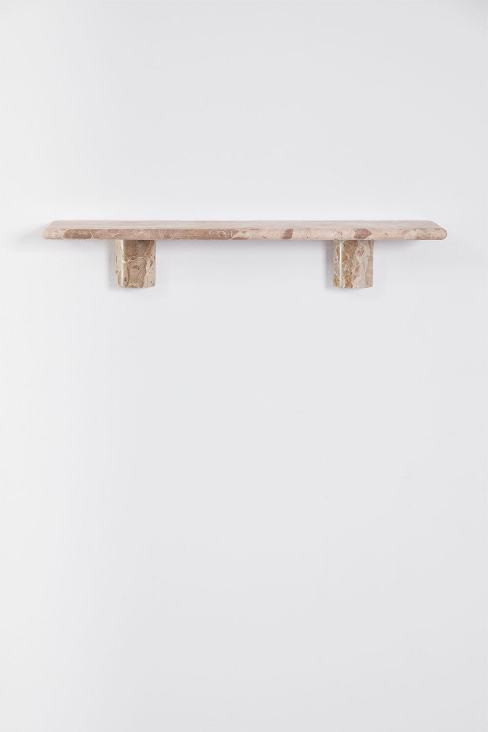 Sieninė lentyna EVITA, smėlinis marmuras, 60 cm