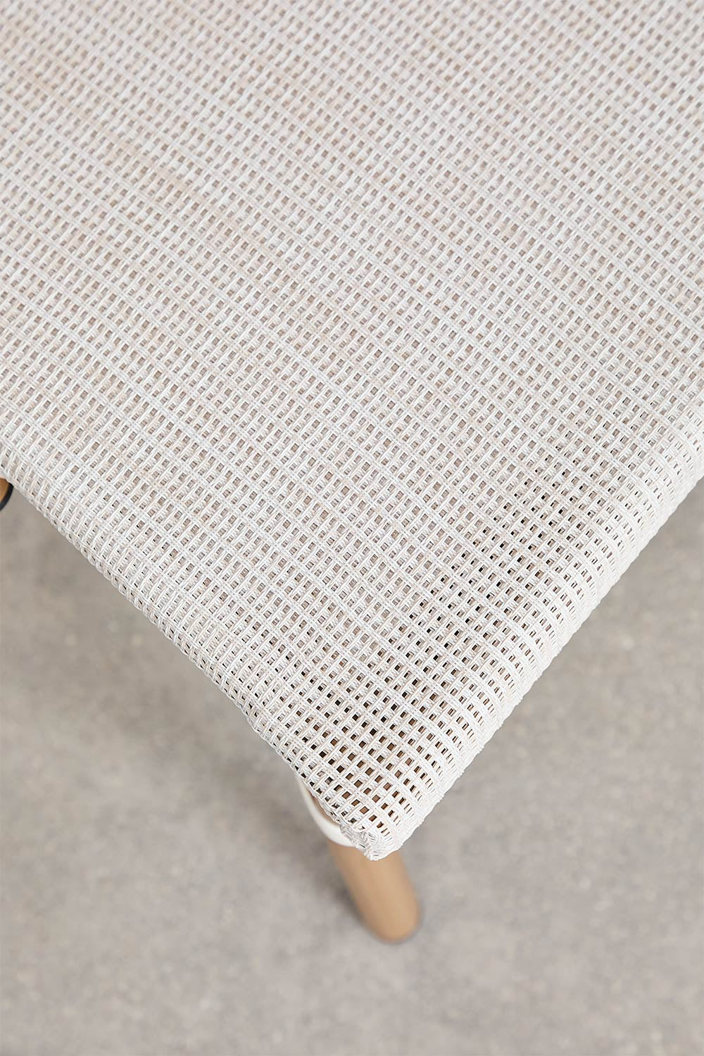 Outdoor chair ARCO Bistro, Gardenia White