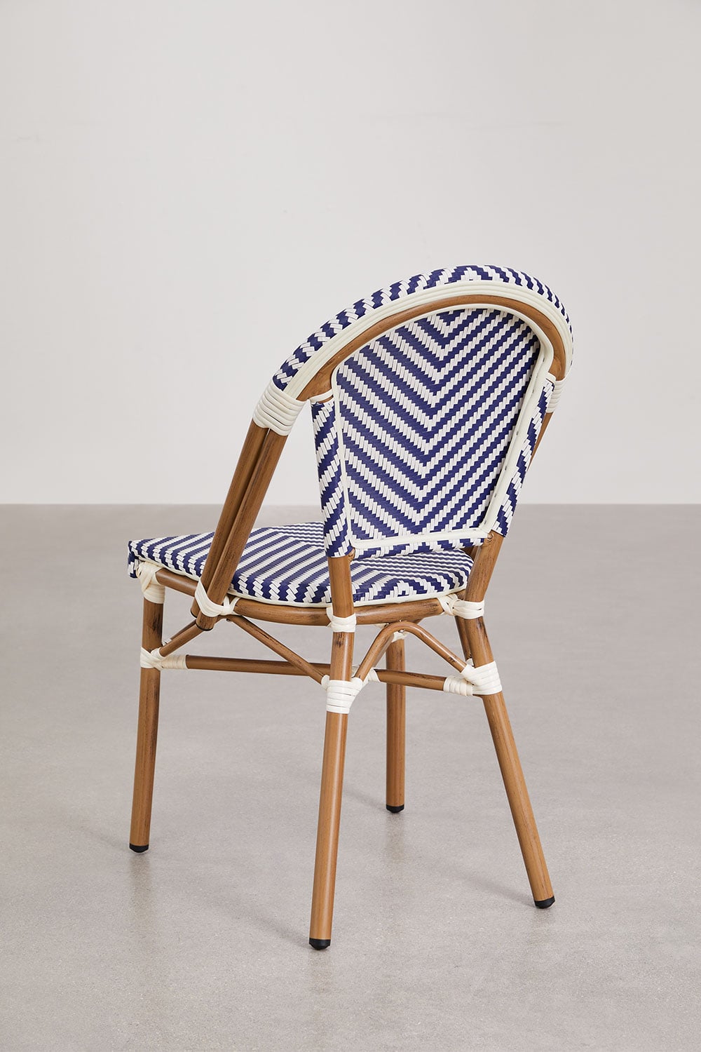 Outdoor Chair Set ARCO, Blue Ken - Gardenia white