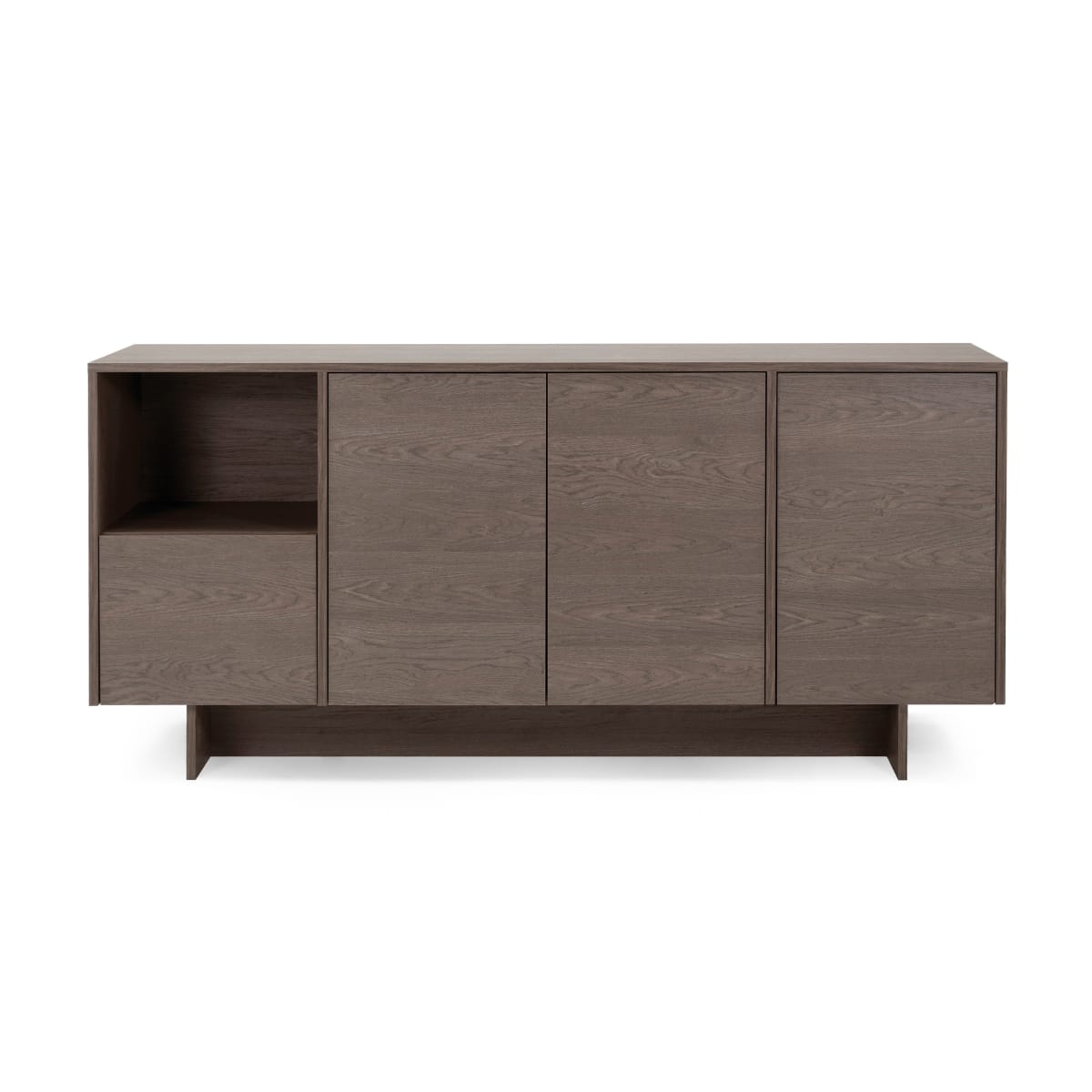 Chest of drawers GOLFE, four doors, Baltic storm oak