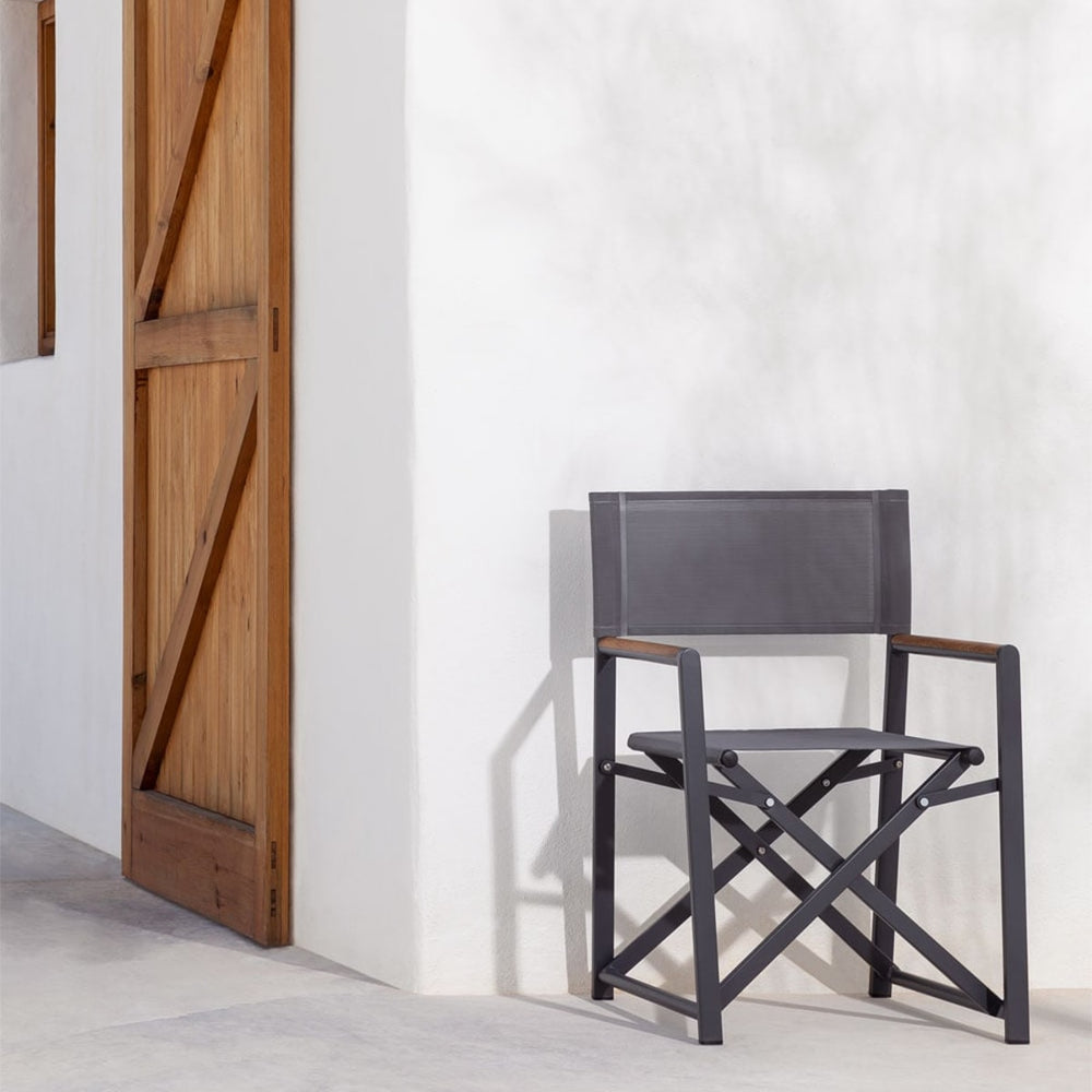 Outdoor chair SOLARO, anthracite grey
