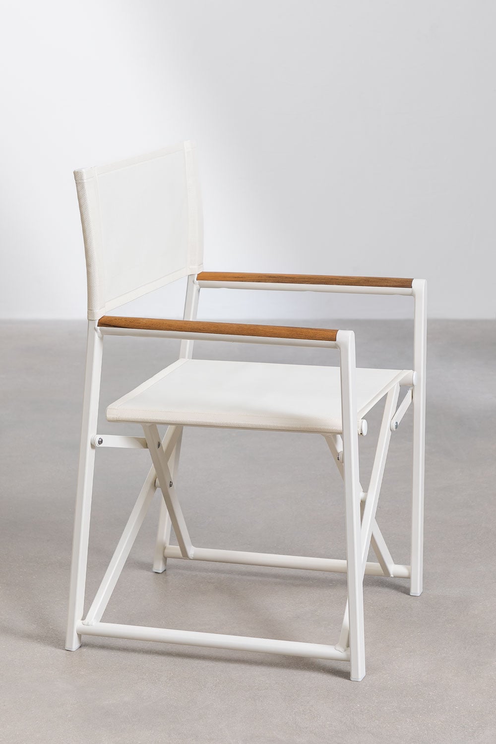 Outdoor chair SOLARO, white