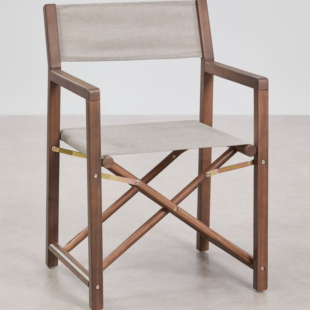 Folding chair FOLDARO, hazelnut brown
