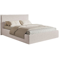 Minkšta lova SOFTIE SLIM, smėlinis šenilas