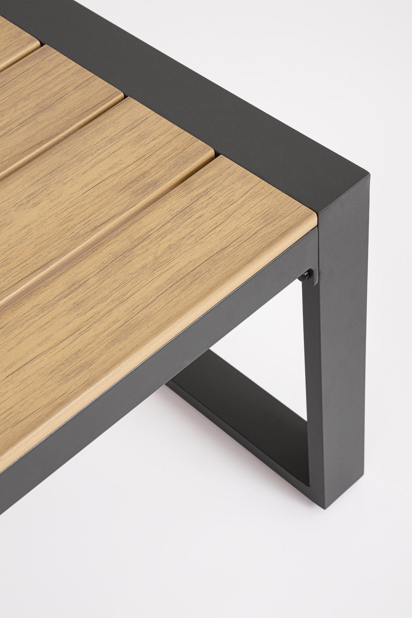 Lauko baldų komplektas LEANDRO ANTHRACITE/BEIGE, 4 dalių