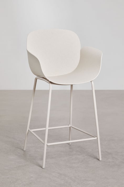 BOKA outdoor chair, white stone