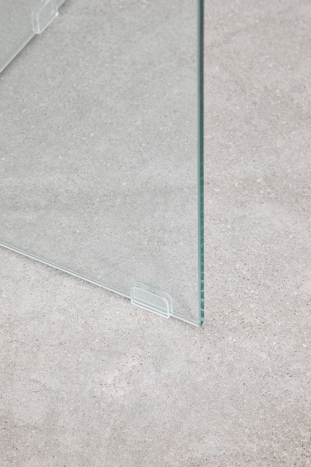 PURY stikla pusdienu galds, 180x90 cm