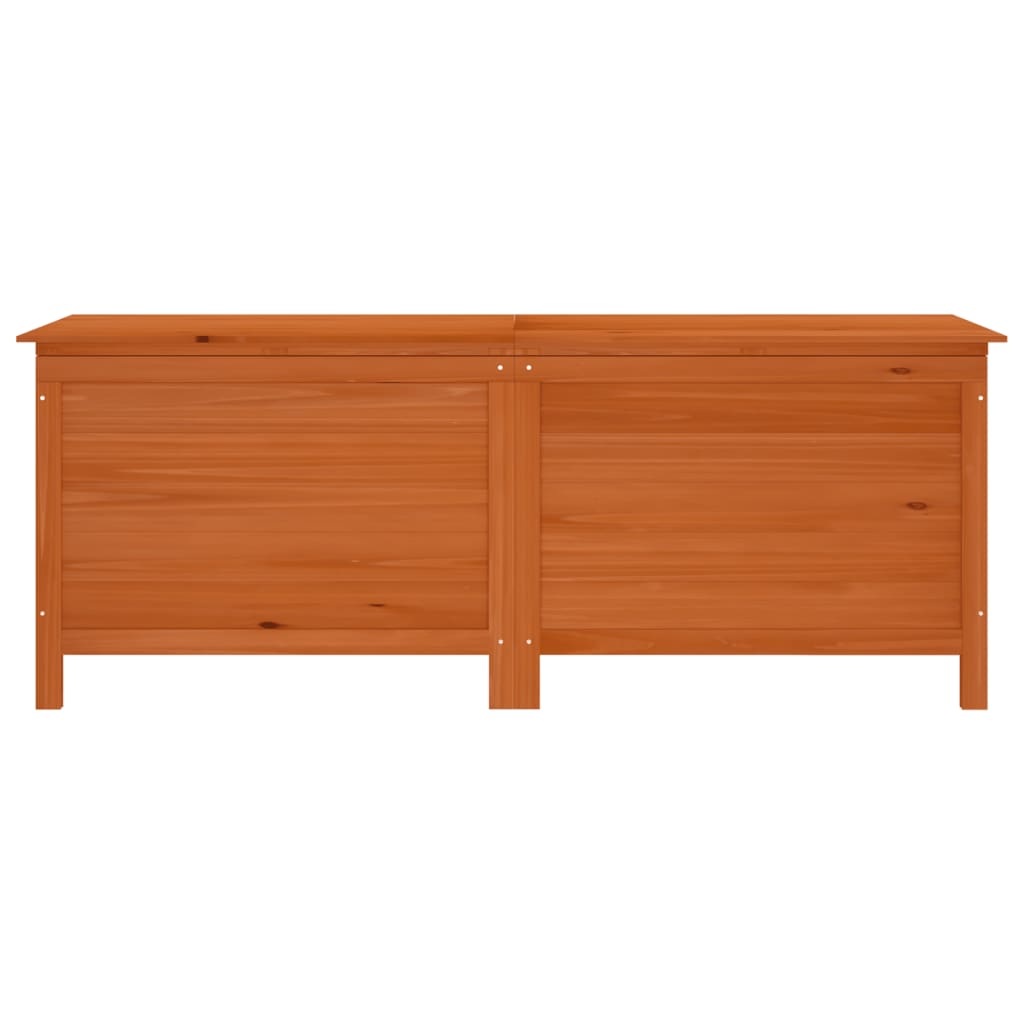 Sodo daiktadėžė, ruda, 150x50x56,5cm, eglės medienos masyvas - Namų Idėja
