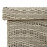 Sodo daiktadėžė su ratukais, šviesiai pilkos sp., 110x55x73cm - Namų Idėja