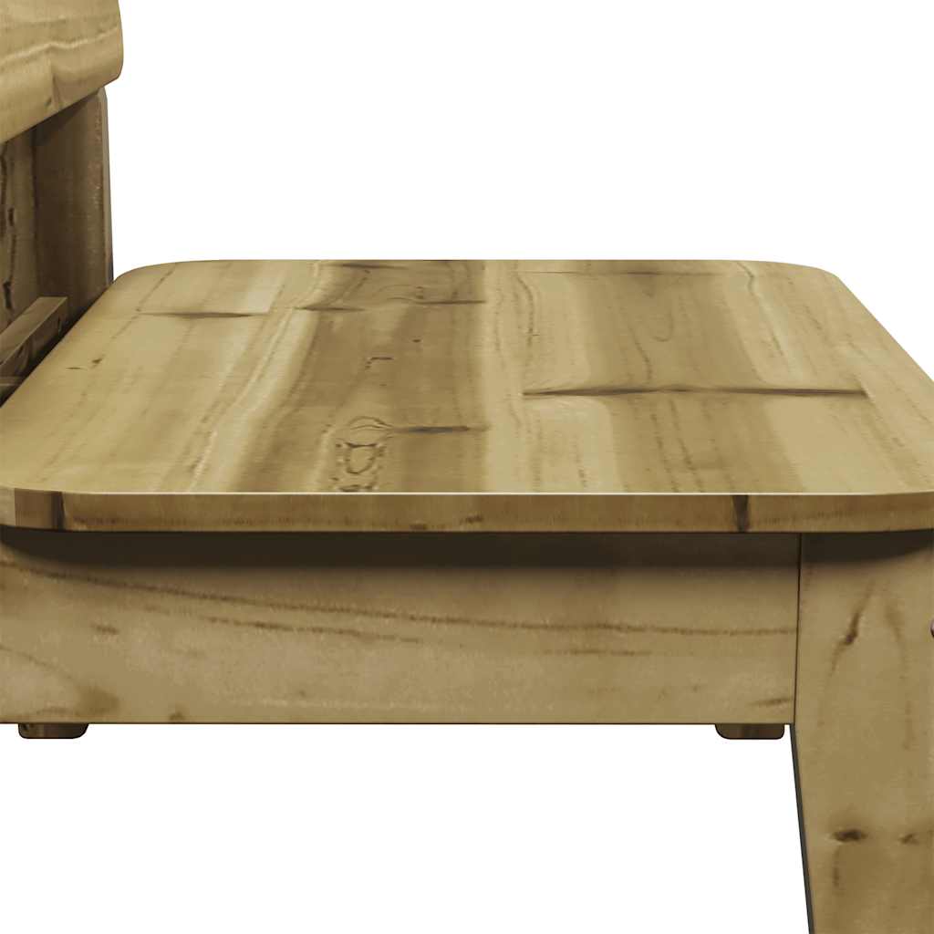 sodo kėdės 2 vnt 60x52,5x72 cm impregnuotos medienos pušis - Namų Idėja