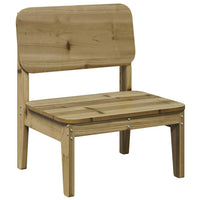 sodo kėdės 2 vnt 60x52,5x72 cm impregnuotos medienos pušis - Namų Idėja