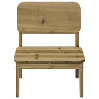sodo kėdės 2 vnt 60x52,5x72 cm impregnuotos medienos pušis - Namų Idėja
