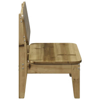 sodo kėdės 2 vnt 60x52,5x72 cm impregnuotos medienos pušis - Namų Idėja