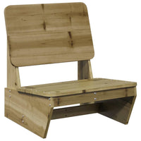 sodo kėdės 2 vnt 60x64x70,5 cm impregnuotos medienos pušis - Namų Idėja