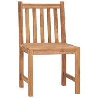 Sodo kėdės su pagalvėlėmis, 4vnt., tikmedžio medienos masyvas - Namų Idėja