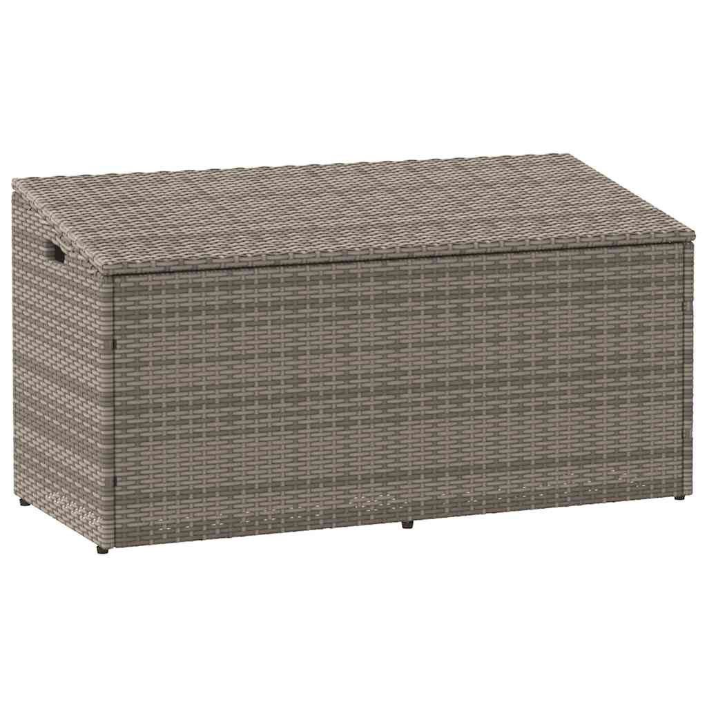 Sodo laikymo dėžutė Pilka 110x50x58 cm polietileno rotango - Namų Idėja