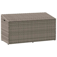 Sodo laikymo dėžutė Pilka 110x50x58 cm polietileno rotango - Namų Idėja