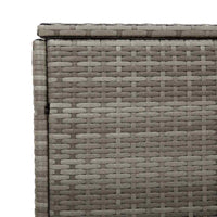 Sodo laikymo dėžutė Pilka 110x50x58 cm polietileno rotango - Namų Idėja
