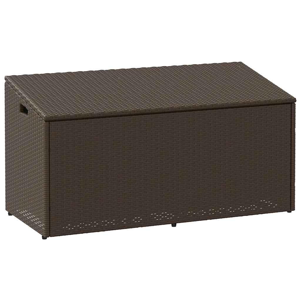 Sodo laikymo dėžutė Ruda 110x50x58 cm polietileno rotango - Namų Idėja