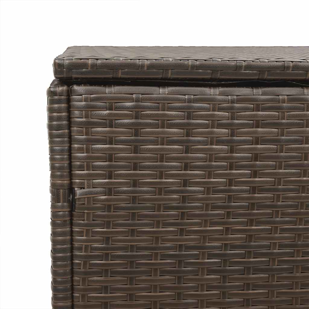 Sodo laikymo dėžutė Ruda 110x50x58 cm polietileno rotango - Namų Idėja
