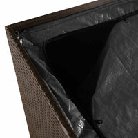 Sodo laikymo dėžutė Ruda 110x50x58 cm polietileno rotango - Namų Idėja