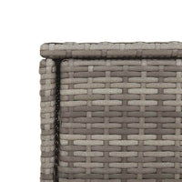 Sodo spintelė daiktams, pilka, 105x55x113cm, poliratanas - Namų Idėja