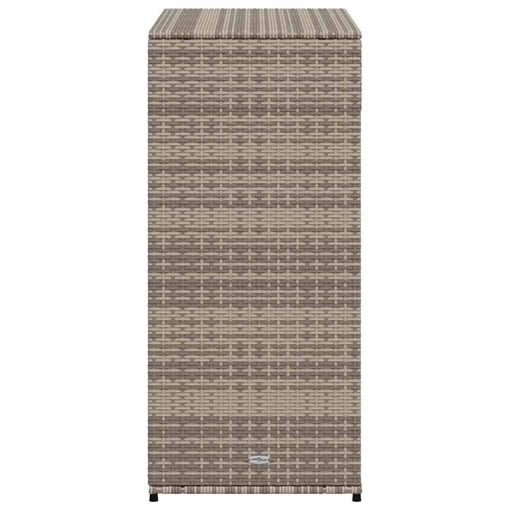 Sodo spintelė daiktams, pilka, 105x55x113cm, poliratanas - Namų Idėja