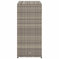 Sodo spintelė daiktams, pilka, 105x55x113cm, poliratanas - Namų Idėja