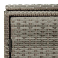 Sodo spintelė daiktams, pilka, 110x55x60,5cm, poliratanas - Namų Idėja