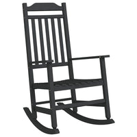 Sodo Supamasis Krėslas Juodas 65x84x114 cm HDPE - Namų Idėja