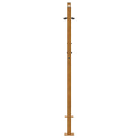 sodo vartai 105x130cm atmosferos poveikio plieno bangų dizainas - Namų Idėja