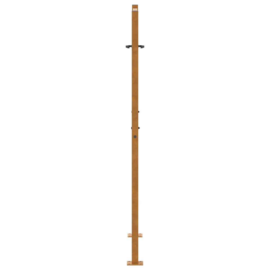 sodo vartai 105x155 cm atsparus atmosferos poveikiui plieno - Namų Idėja