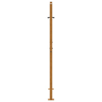 sodo vartai 105x155cm atmosferos poveikio plieno bangų dizainas - Namų Idėja