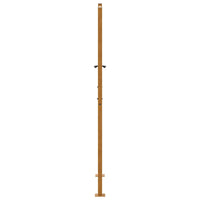 sodo vartai 105x180cm atmosferos poveikio plieno bangų dizainas - Namų Idėja