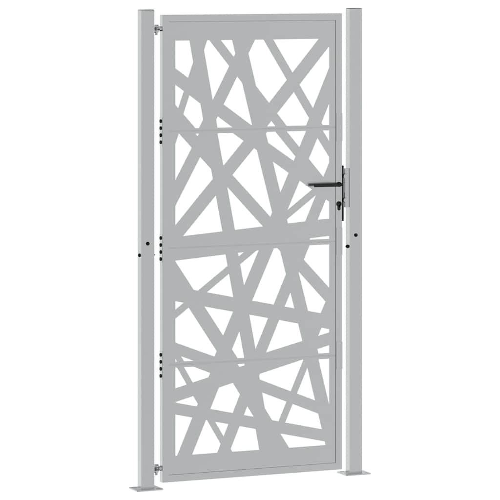 sodo vartai 105x205 cm atsparus atmosferos poveikiui plieno - Namų Idėja