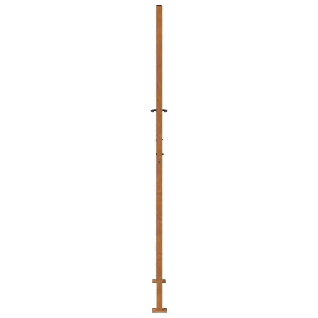 sodo vartai 105x205 cm atsparus atmosferos poveikiui plieno - Namų Idėja