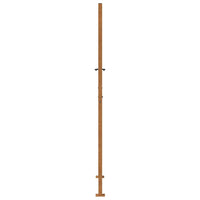 sodo vartai 105x205 cm atsparus atmosferos poveikiui plieno - Namų Idėja