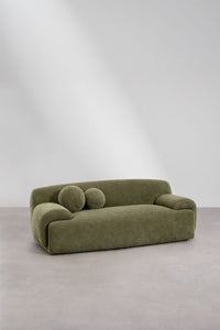 Dvivietė sofa SIRENA šviesiame svetainės interjere