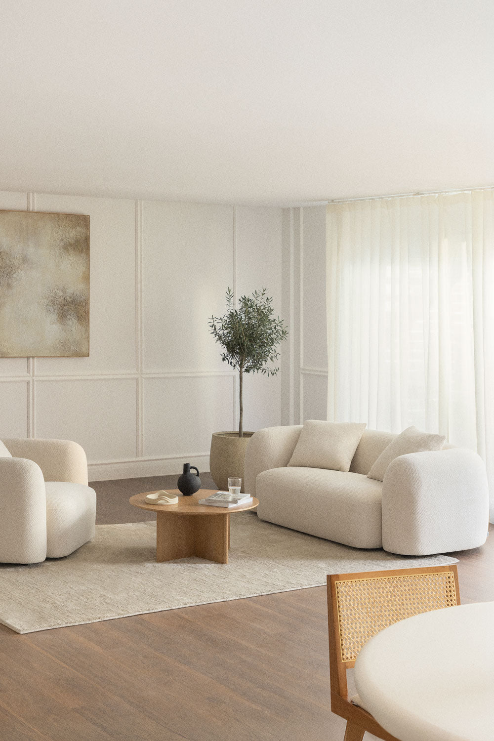 Dvivietė sofa LUCIA, pilka
