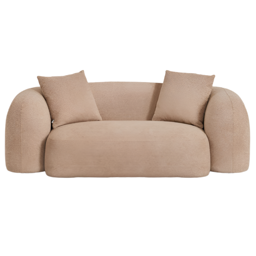 Dvivietė sofa LUCIA, ruda